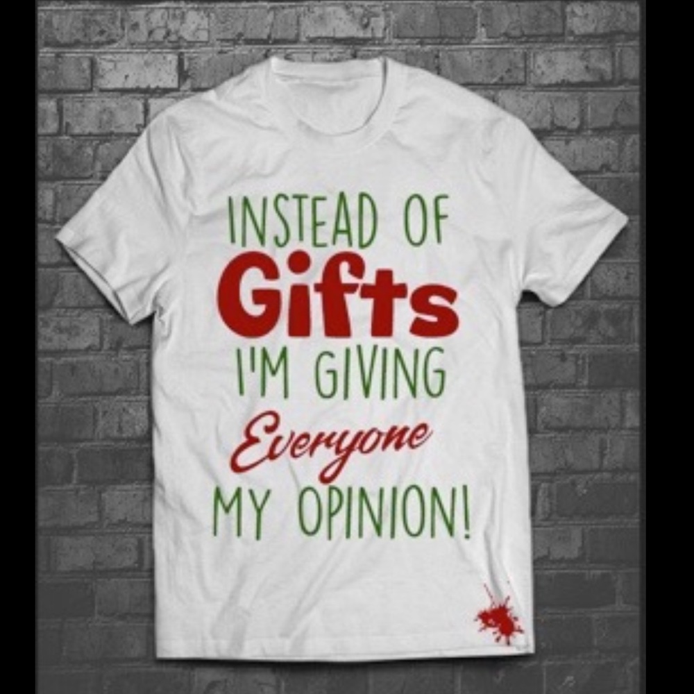 Christmas Graphic Tee Funny saying Size S-XL